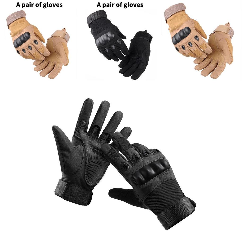Mens Tactical Cycling Gloves With Anti Slip Nylon For Outdoor Riding And Exercise