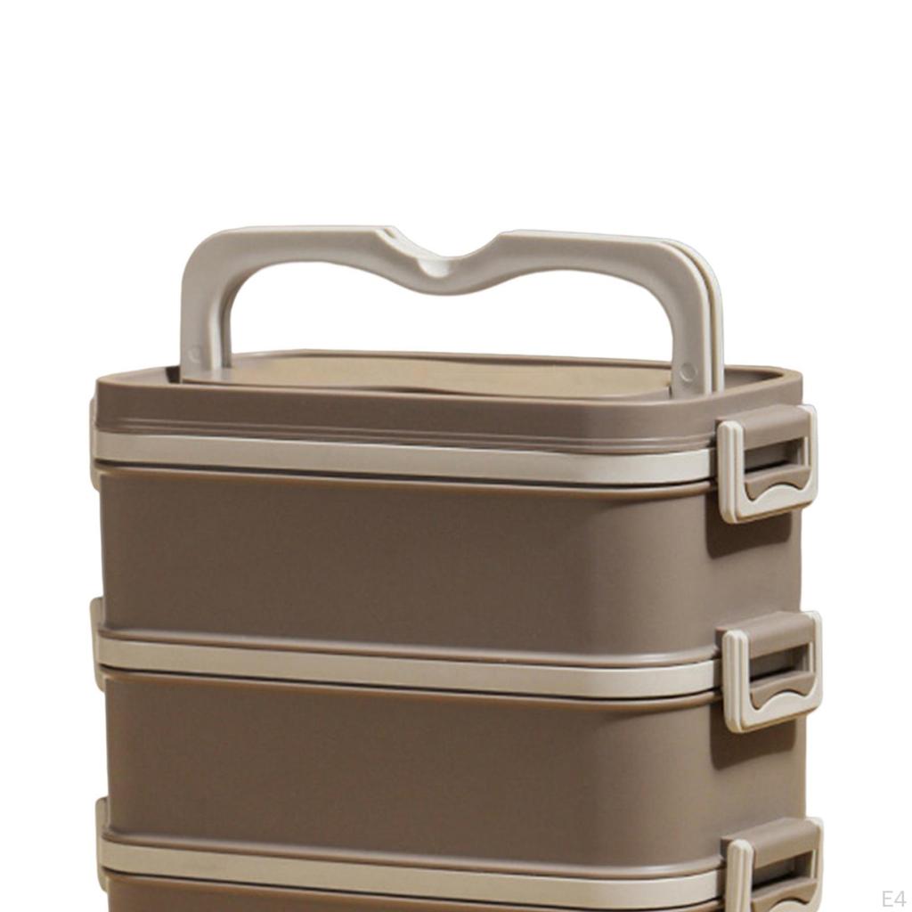 Food Lunch Container Stackable Box Portable Compartment Japanese Bento