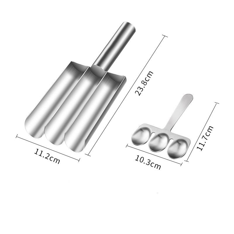 Stainless Steel Meatball Maker Tool Meat Baller Scoop Mold for Kitchen Homemade Beef Shrimp Fish Chicken Veggie Balls