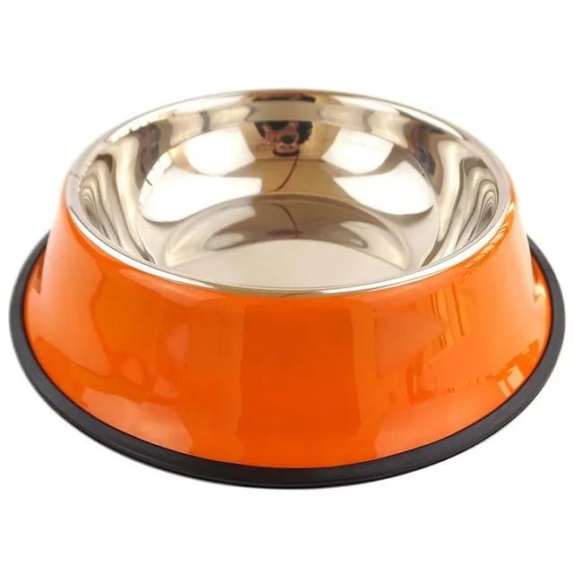 Personalized Stainless Steel Dog Bowl Custom Name Pet Food Feeding Dishes Non-slip Puppy Feeder Bowl with Name Gift for Dog