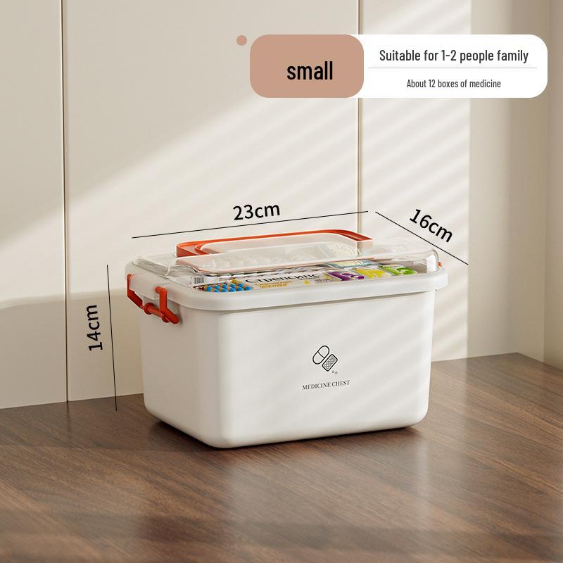 Portable Large-Capacity Family First Aid Medicine Storage Box