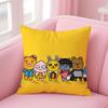 Cartoon Funny Fun Cute KKAKAO Cushion Cover Pillow Case Soft Skin Friendly Fabric  Concealed Zipper