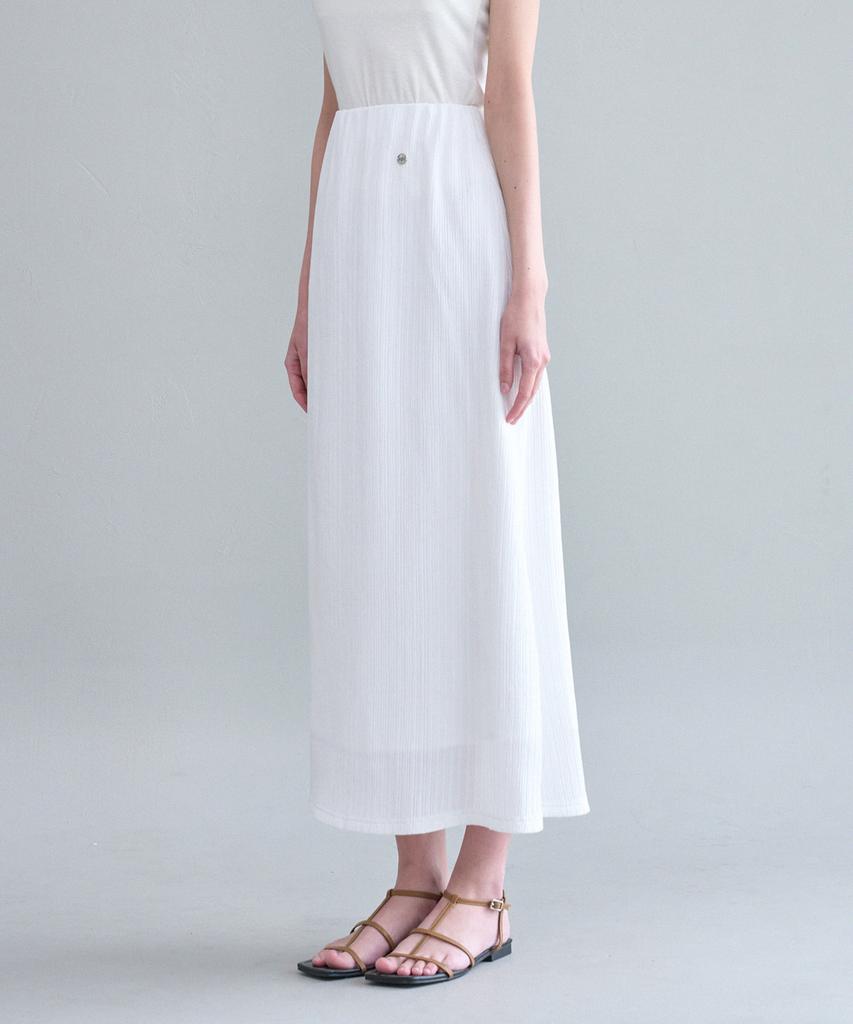 MICANE Solin Wrinkle Long Skirt