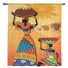 African Women Sheer Curtains Bedroom Voile Curtain Living Room Window Sheer Curtains Kitchen Tulle Drapes
