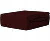 Fitted sheet Terry 220x200 Durable Burgundy Color Fleshy Polish