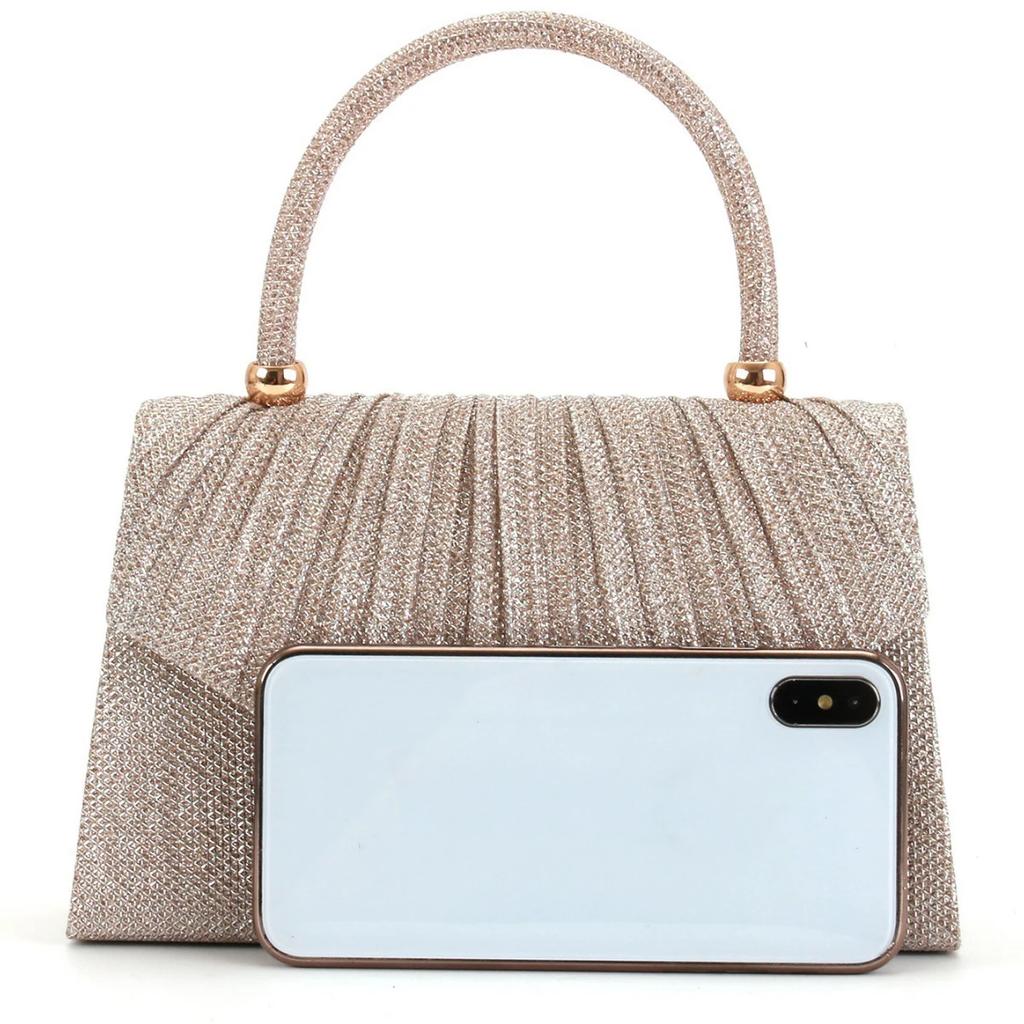 Borsa a mano alla moda da donna Borsa da sera da tenere in mano per Matrimonio Festa Cena E-commerce Transfrontaliero Portamonete da donna