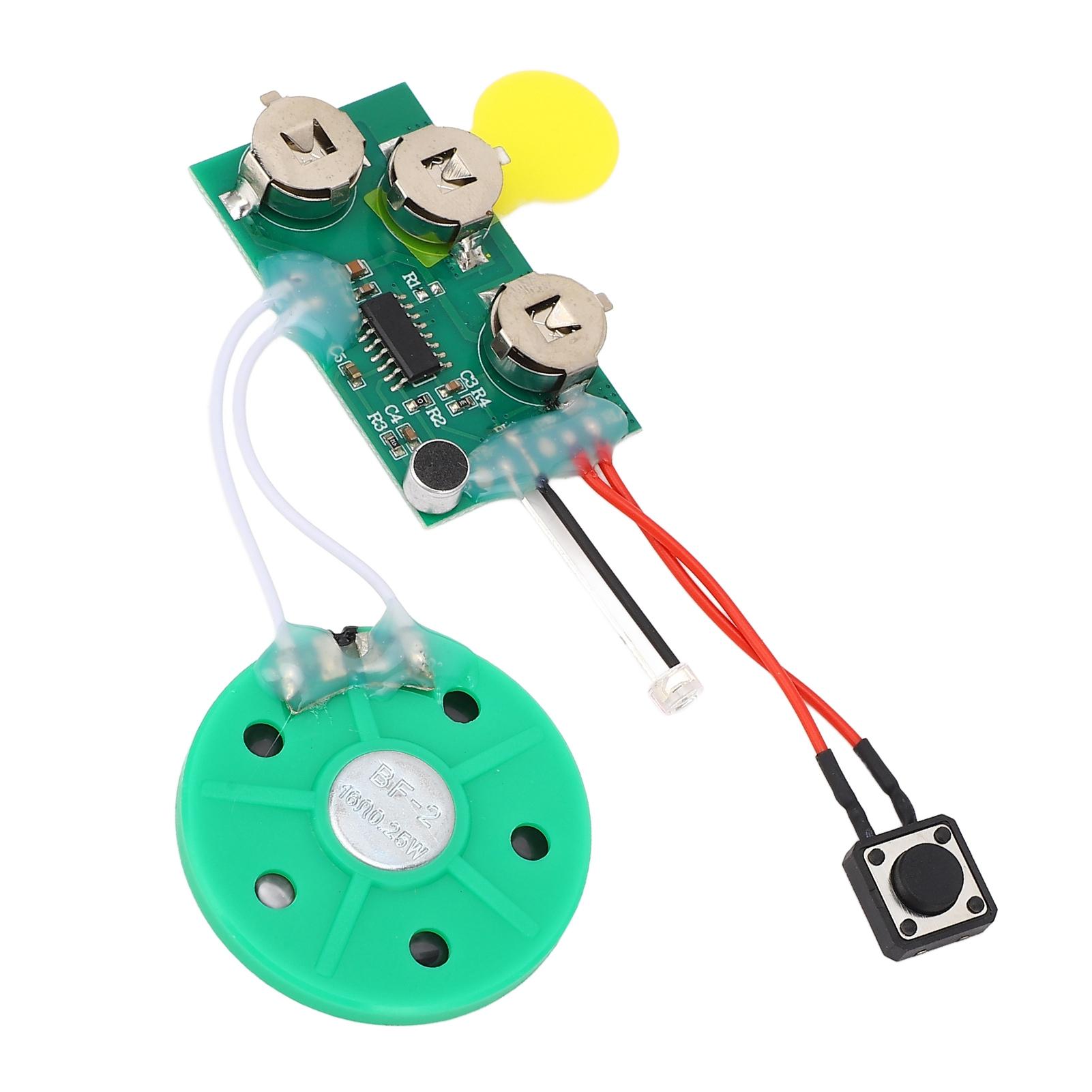 

4mins DIY Recordable Greeting Card Module Light Sense Voice Sound Record Chip Type 2