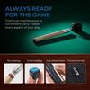 2pcs Cap with Chain Cue Tip Pricker Wood Grain Handle Snooker Accessory  Billiard Cue Care
