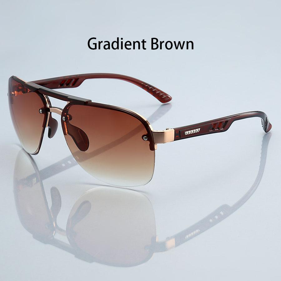 Fashion Vintage Gradient Aviator Sunglasses Men Women Fishing Driving Man Luxury Brand Designer Sun Glasses Retro UV400 Eyewear