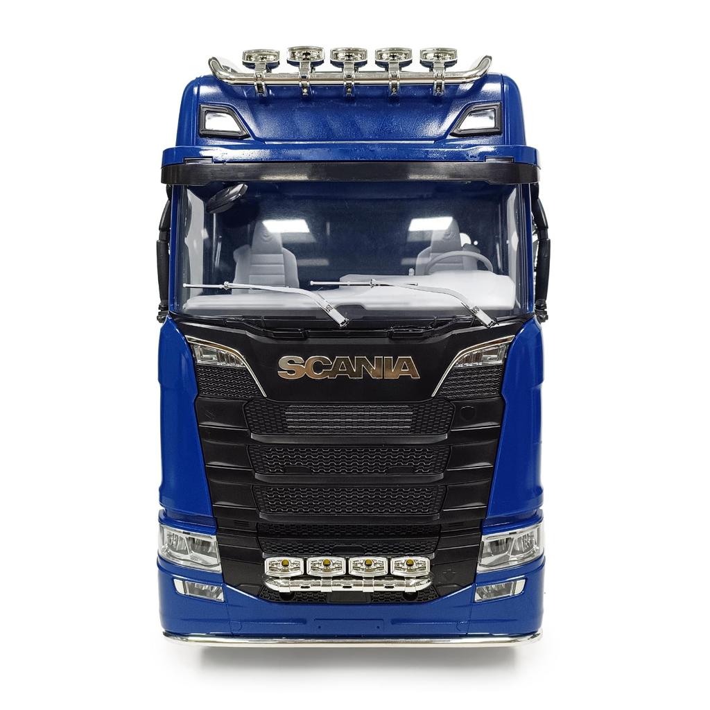 TRZX Universal Stainless Steel Windshield Wiper Set (2 Pieces Left Side) for 1/14 Scale Tamiya Trailer Tractor Truck Cars