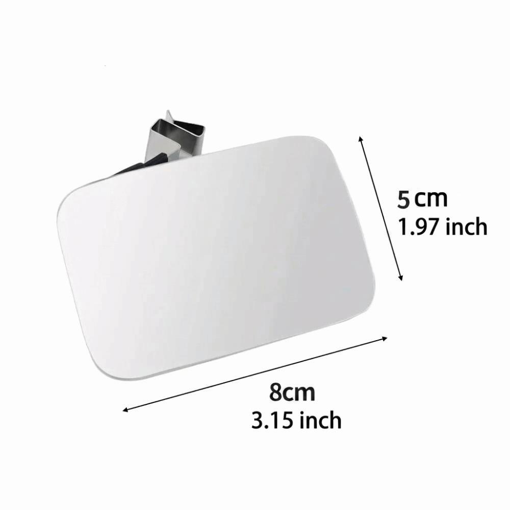 2pcs High-Definition Reflective Lens Wide Angle Car Blind Spot Mirror Vehicle Safety