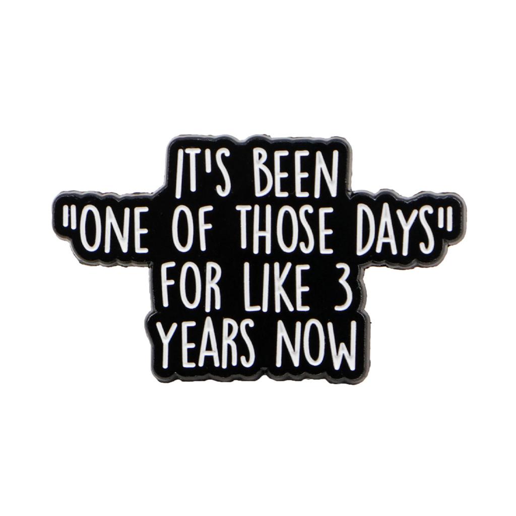 Rainbow Flower Quotes Enamel Brooch Lapel Pin Badge on Backpack Clothing Fashion Jewelry Cosplay Accessories Toys Gifts