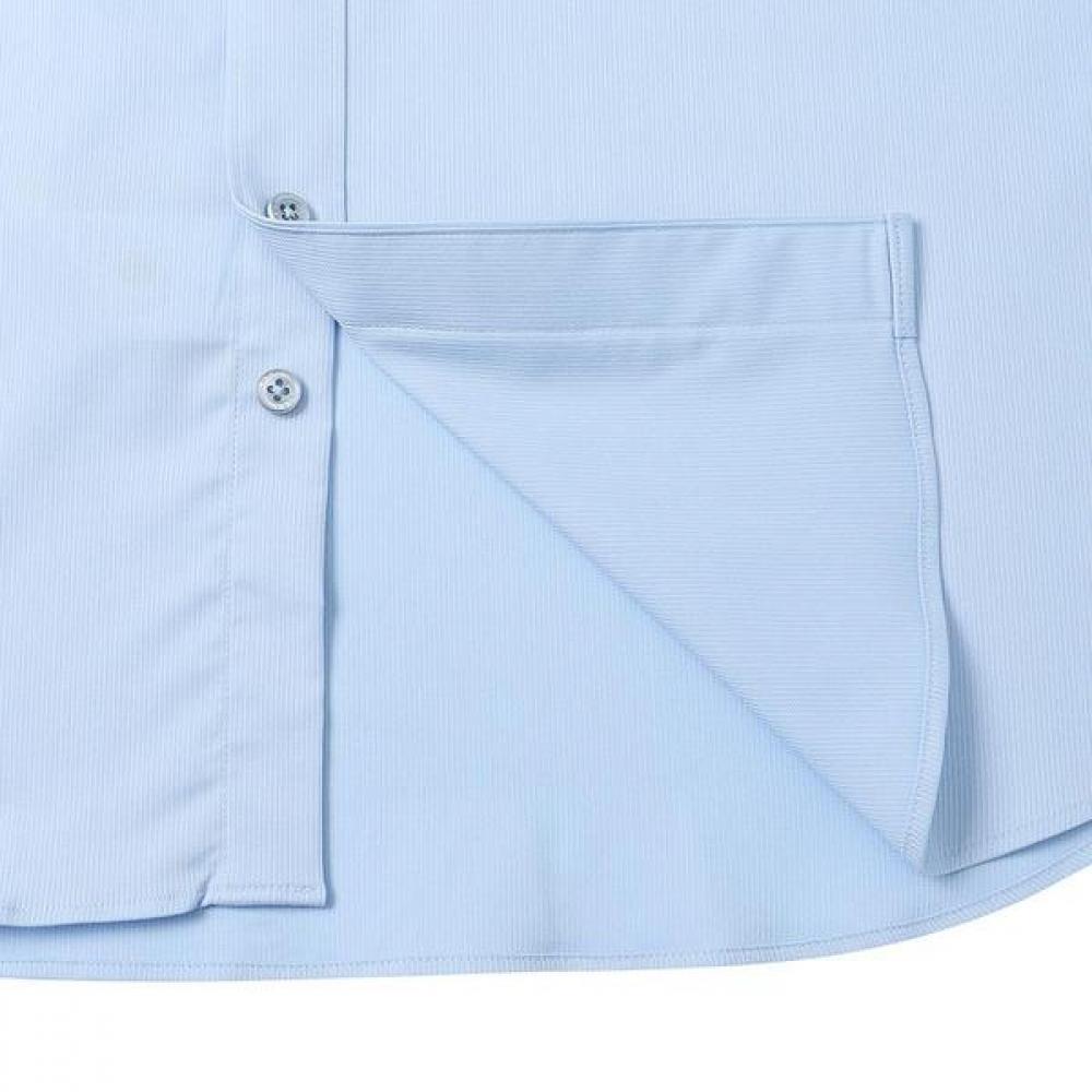 Daks Men S Stretch Solid Comfort Fit Long Sleeve Shirt dma1Shdl211b1
