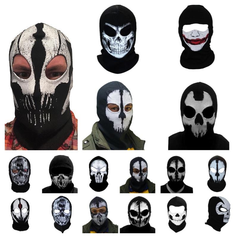 Maschera Unisex da Esterno Temu Per Gaming Call Of Duty Traspirante E Protezione Solare