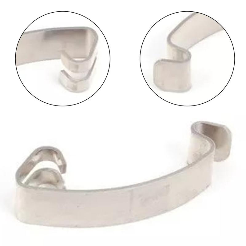 Для MERCEDES-BENZ C W203 КОРПУС ПРУЖИННЫЙ ЗАЖИМ Серебристый Прямая Замена Серебристый Цвет Замена Сломанной Детали Легкая Установка