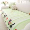 Summer New Special-Shaped Cartoon Color Funny Sofa Cushion, Living Room Cold Silk Cool Non-Slip Sofa Seat Cushion, Mat Cushion