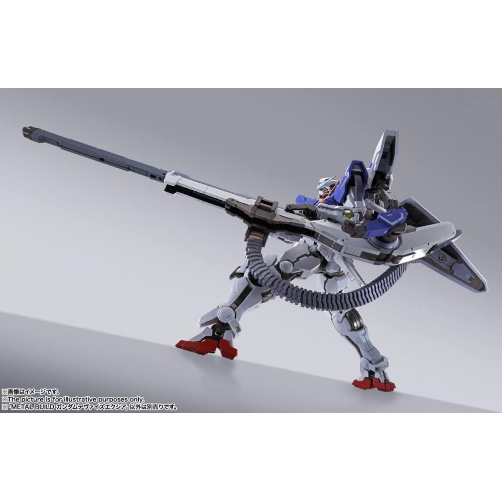 METAL BUILD Mobile Suit Gundam 00 Enthüllte Chronik Gundam Devise Exia ca.. 180 mm große, bewegliche Figur aus ABS, PVC und Druckguss, bemalt