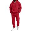 Herren Kapuzenpullover und Jogginghose 2-teiliges Set Lässiges Outfit