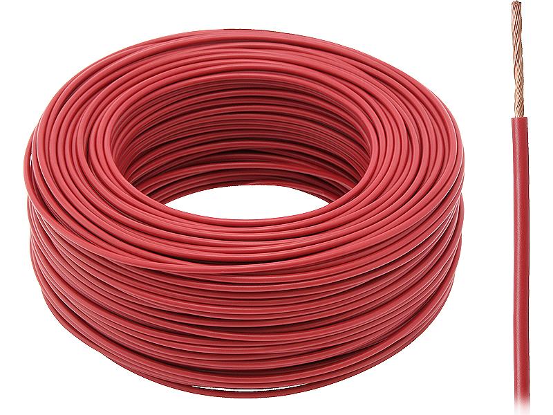 Cavo Lgy/H05V 1X2,5 mm Rosso-1M