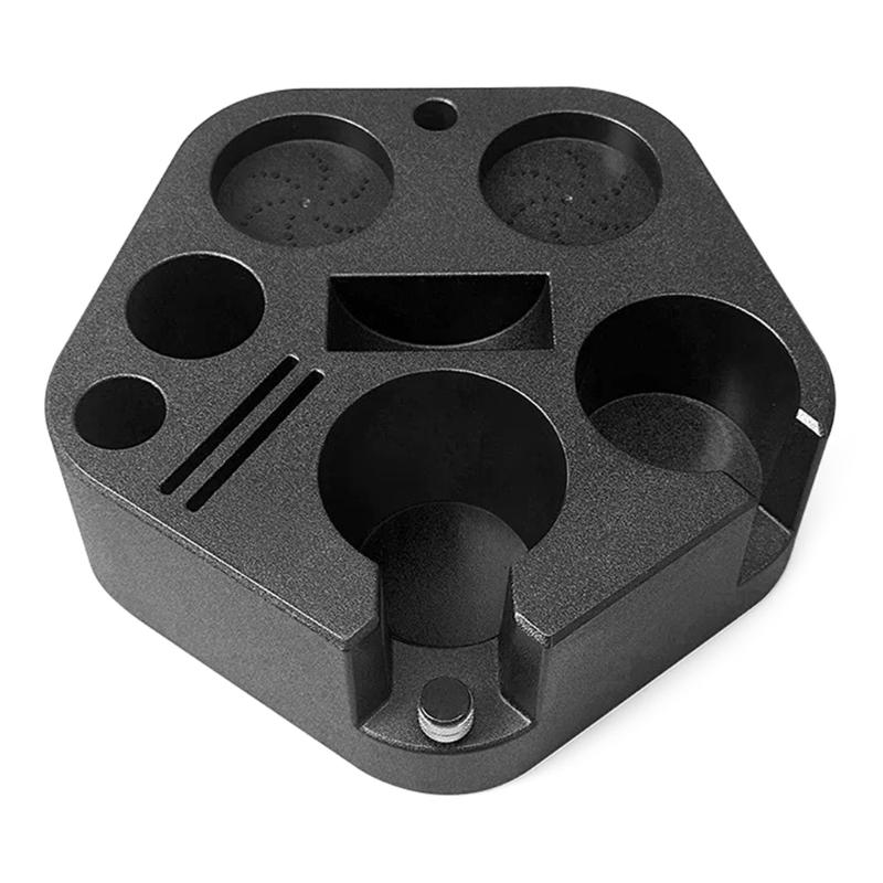 

Space Saving Coffee Tools Organizer Espresso Tamper Holder Station Coffee Tamper Holder for Modern Kitchens Enduring 51mm