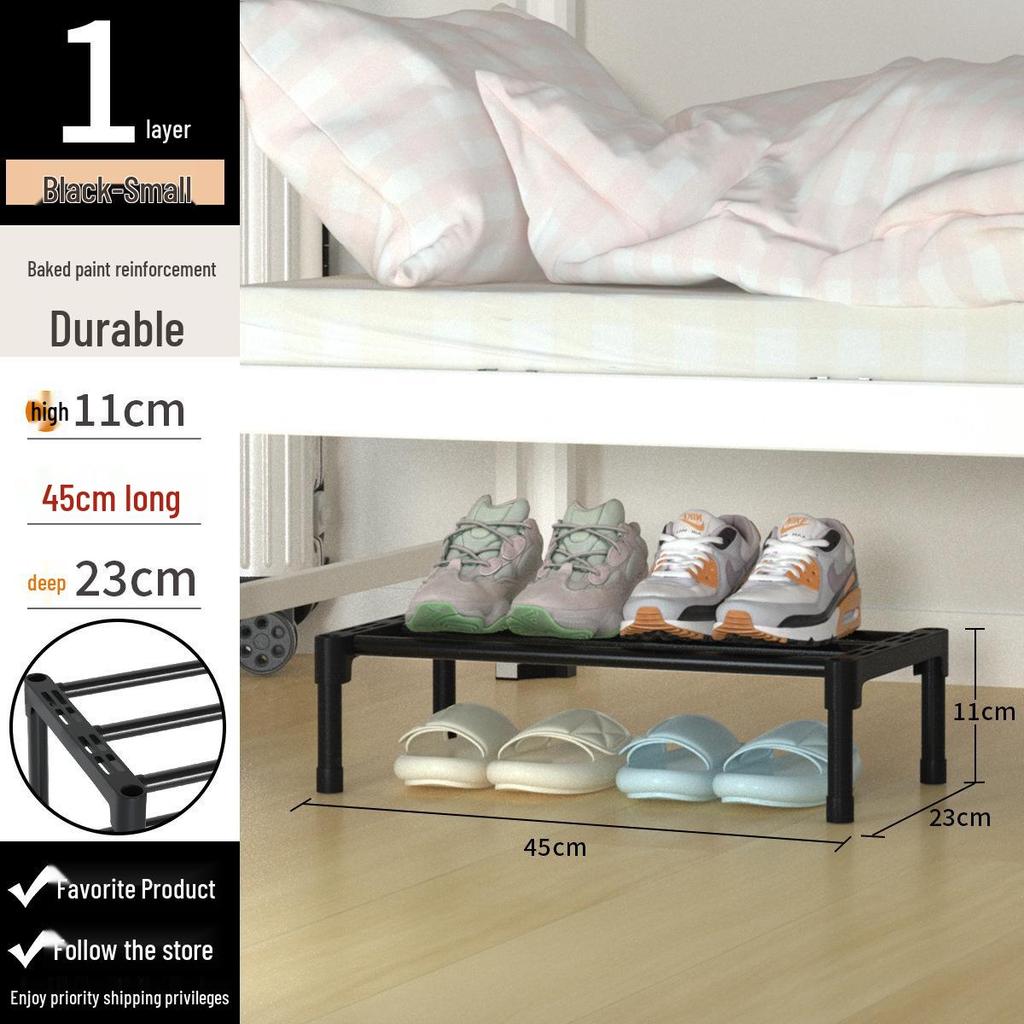 Multi-Tier Shoe Rack: Simple, Economical Storage Cabinet for Dormitory and Entryway