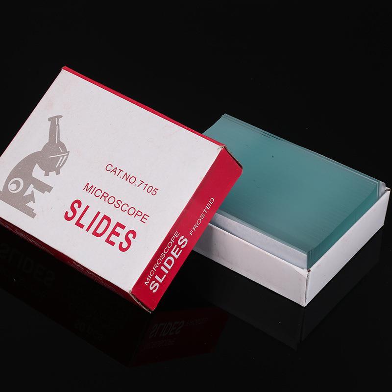 50Pcs Diy Accessories Microscope Slides Blank Biology Glass Slide For Basic Biological Science 25.4X76.2Mm