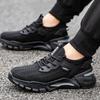 Herren Mode atmungsaktive Stahlkappe Schuhe Air-Mesh Sommer Arbeitsstiefel Außenbereich Arbeiter Sicherheit Sneaker Sicherheitsschuhe schützen