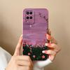 For Oppo A54 A54S Case Simple Cute Design Full Protection Phone Housing For Oppo A 54 4G Back Cover Soft Liquid Silicone Fundas