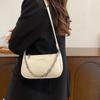 Trendy Small Crossbody Bag For Women In Black White And Silver With Chic Design