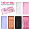 Stainless Steel Storage Tray Multifunctional Nail Art Plate Durable Metal Tray  For Nail Salon