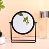 Desk 60° Rotation Mirror Single Sided Simple Round Decoration Modern Desktop Makeup for