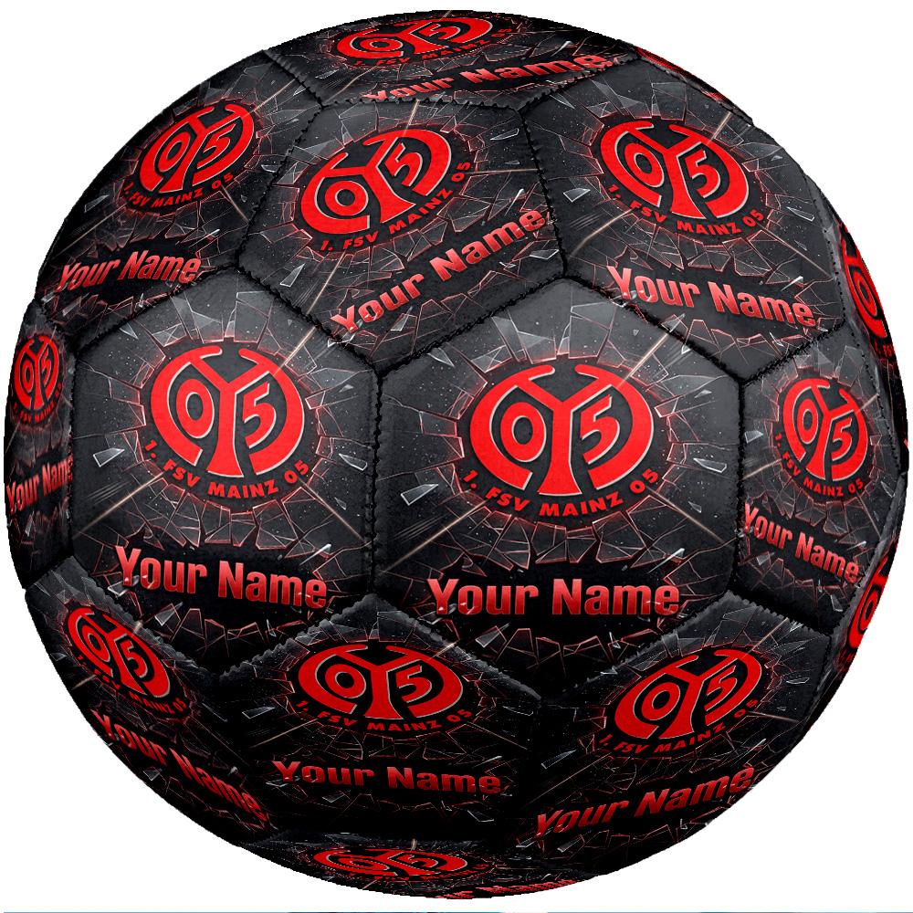 Mainz 05 Fashion Size 5 Football Wearproof Non‑Slip Soccer Ball For Sports Training Entertainment Use