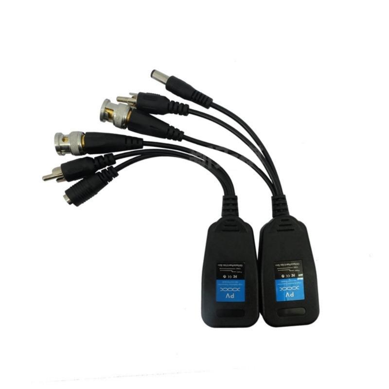 8MP BNC CCTV Cable Coaxial Video RJ45 Passive BNC Twisted Pair 3 In 1 Coaxial Cable CCTV Camera Transmission Cable