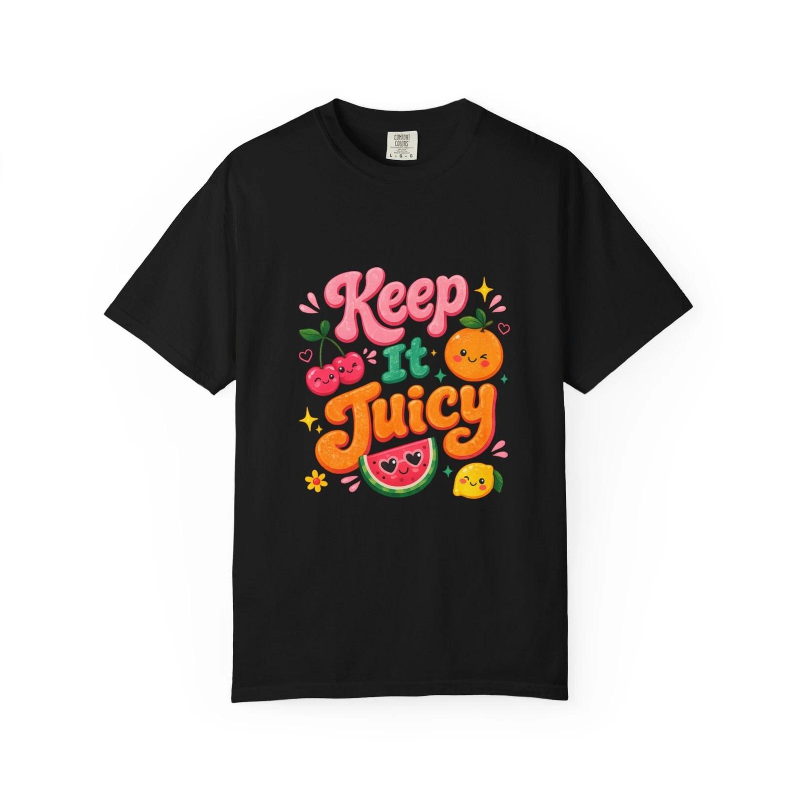 Keep It Juicy T-shirt | Cute Fruit Graphic Tee L
