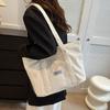 Fashionable Vintage Tote Bag For 2023 Fall Trendy Large Capacity Canvas Bag