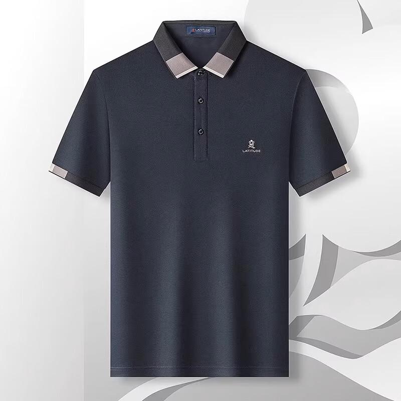 MONTAGUT Men s Summer Cool-Touch Cotton Blend Polo Shirt 56