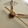 HERMES  CL4.220  Watches Stainless Steel/Gold Plated Women IvoryDial