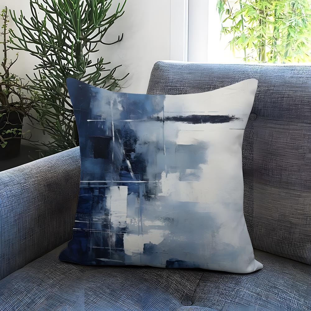 Abstract Texture Cushion Cover Comfortable Reversible Pillow Cover Ideal for Car Sofa Bedroom  Beyond