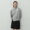 Atelier Nine Essential Wrap Cutout Wool Knit(T-6964)