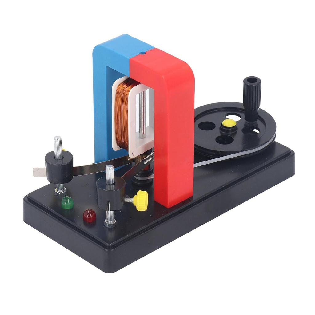 Fafeicy Hand Crank Generator DIY Educational Physics Teaching Model for Middle & High School Students
