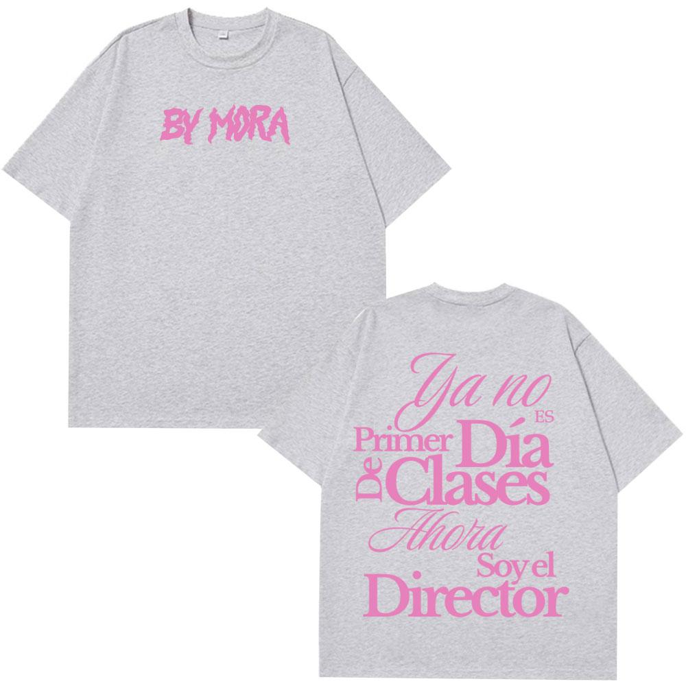 Rapper Mora Doublesided Printed T Shirts Mens Women  Harajuku Tshirt Summer Comfort 100 Vintage Cotton Oversized TShirts