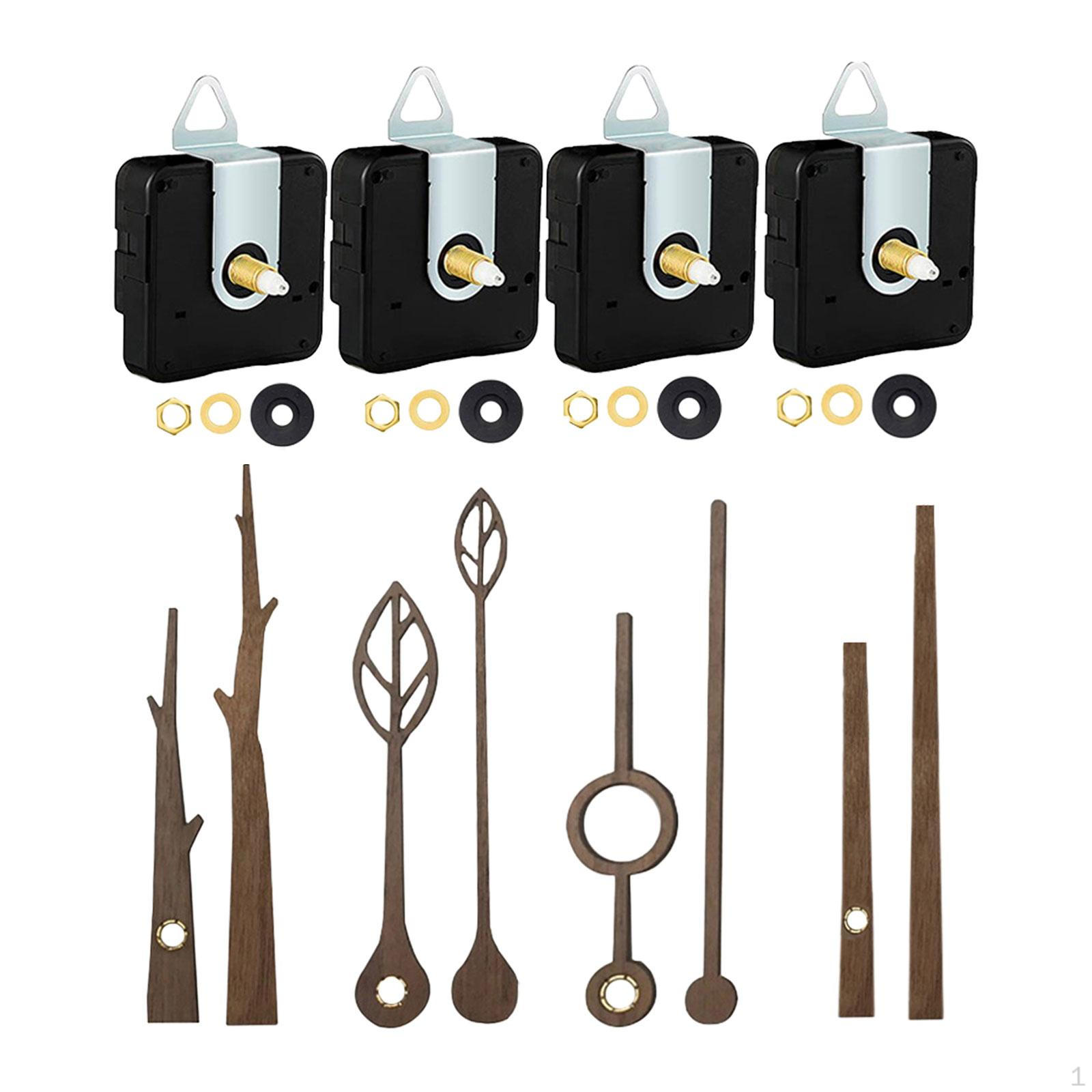 

Современный часовой мотор для настенных часов по индивидуальному заказу, простая установка Walnut Circle