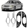 Seamless Fit Fog Lamp Grille Assembly Left Right for E320 E350 E550 E63AMG 2118850822 2118850922 2118851174 2118851274