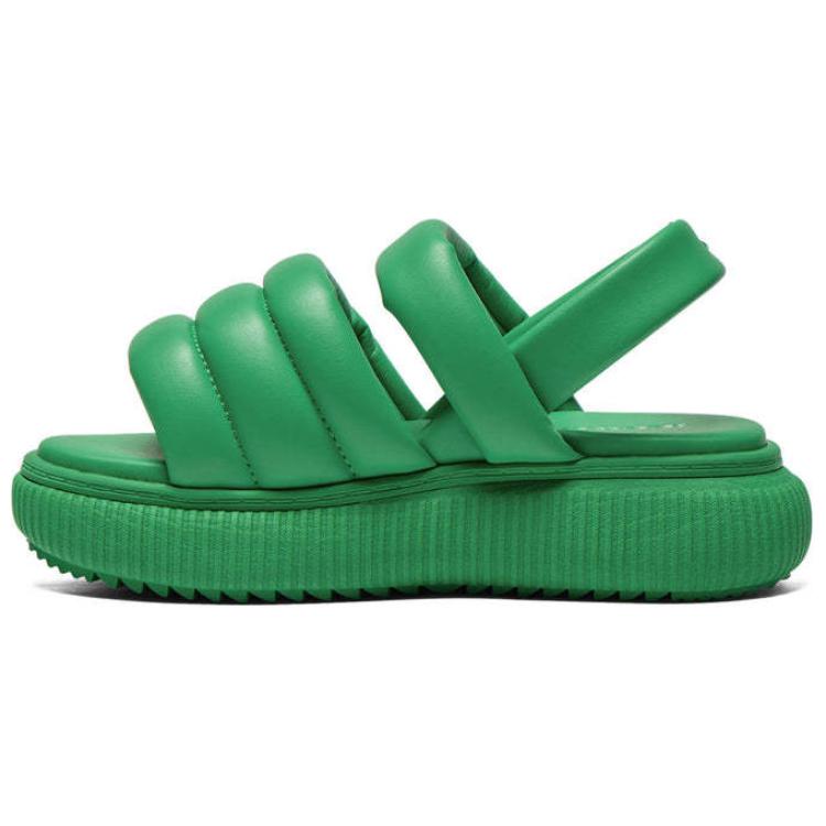 ONITSUKA TIGER OTIGER Strap Comfortable Round Toe Casual Beach Sandals Women Sandals Green 1182A623-300