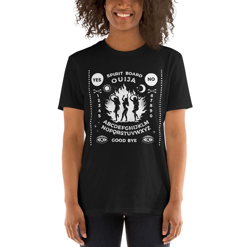 Spirit Board OUIJA Gothic Goth Halloween Spooky Short-Sleeve Unisex T-Shirt