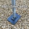 2 Pezzi Piastre di Supporto per Tenda da Camper, Adatte per Omnistor, Base Stabilizzatrice Pesante, Adatte per Terreno Morbido, Accessori per Camper da Campeggio