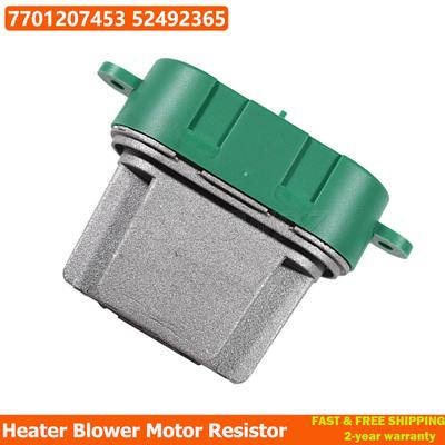 Car Heater Blower Motor Resistor Fan Speed Control Equipment For Renault Espace 4 IV 2002- 7701207453 52492365 77012-07453