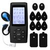28 Modes TENS EMS Unit Muscle Stimulator for Pulse Pain Relief Rechargeable Portable Dual Channel 40 Intensity Body Massager