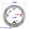 240/260/270MM Front Rear Brake Disc Rotor CRF CR125 250 500 CRF250R CRF250X CRF450R/450X Motocross Enduro Supermotard Dirt Bike
