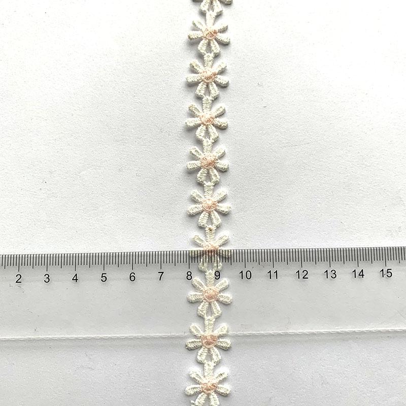 4m/13.12ft Each Pack Lace Sewing Embroidery Trims White Big Wide Ribbons Curtain Curve Accessory Handmade DIY Craft Flower Bra Dress Gowns Decoration